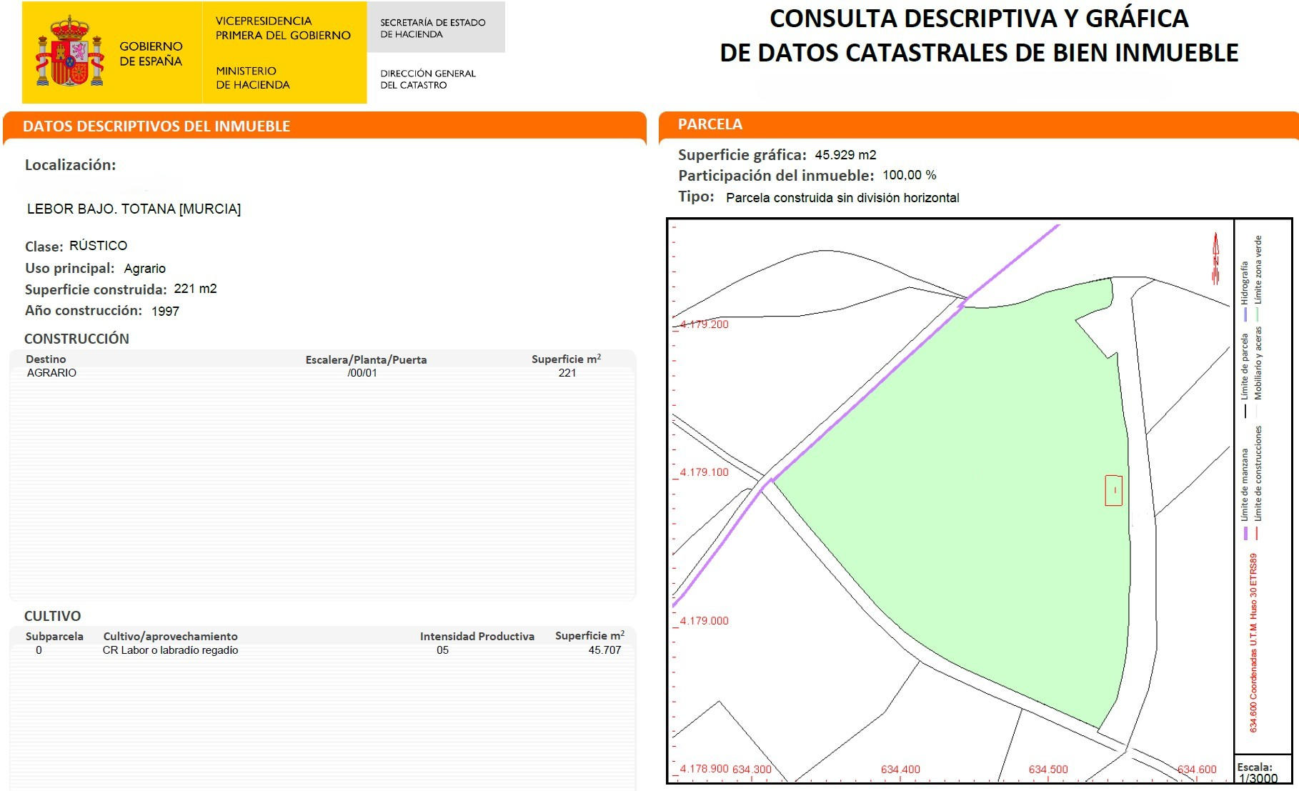 Venta Finca en Regadío Ctra Mazarrón, Totana - imagen 8